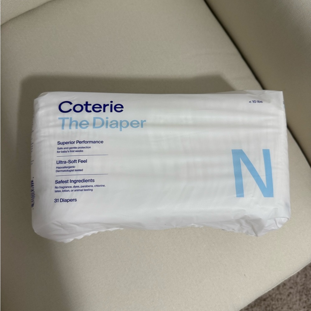Coterie Newborn Diapers